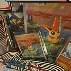Pokemon TCG Victini Illustration Collection Box Black Bolt & White Flare NEW - Image 4