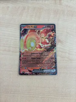Pokemon Paldea Evolved - Chi Yu EX 040/193 Double Rare Holo - Image 1