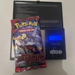 Pokemon Destined Rivals Heavy Booster Pack 22.8 grams New and Sealed - Image 1