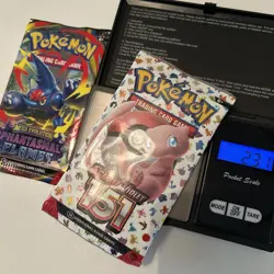 Pokemon 151 Sealed Pack Heavy + Phantasmal Flames Booster - NEW - Image 1