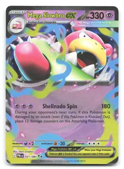 Mega Slowbro ex Pitch Black 031/084 Pokemon - Image 1