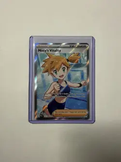 MISTY’s VITALITY - Ultra Rare! - PITCH BLACK 111/084 Pokemon TCG - Image 3