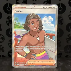 Surfer 235/191 Ultra Rare Surging Sparks Pokemon Near Mint - Image 2