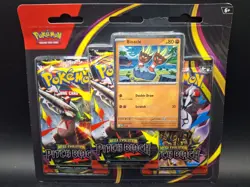 [Binacle] 3-Pack Blister Pitch Black ME05 Pokemon - Image 1