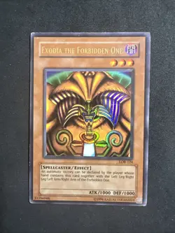 Yu-Gi-Oh! Exodia The Forbidden One LOB-124 Ultra Rare Unlimited - Image 1