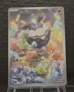 Carbink 242/217 Illustration Rare - Ascended Heroes - Pokemon Card TCG - Image 1