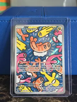 Pokemon TCG Tatsugiri Twilight Masquerade Illustration Rare Card 186/167 - Image 2