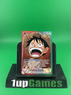 One Piece Monkey D. Luffy OP13-001 Carrying On His Will English - Image 1