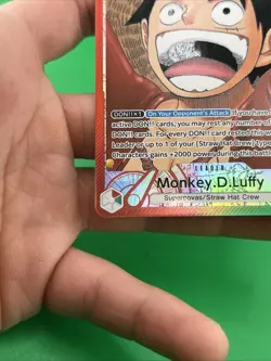 One Piece Monkey D. Luffy OP13-001 Carrying On His Will English - Image 5