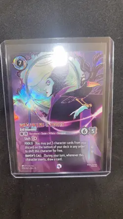 Maleficent Diablo Evil Incarnate Enchanted Disney Lorcana Attack of the Vine 235 - Image 4