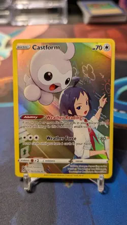 Castform - TG11/TG30 - Pokemon Lost Origins Trainer Gallery Holo Rare Card NM - Image 1