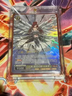 Signed Weiss Schwarz FAIRY TAIL 100 Years Quest FT/S120-002SP SP Erza Scarlet - Image 1