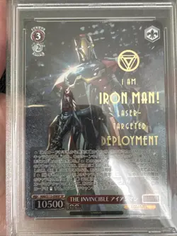 PSA 10 GEM MT Weiss Schwarz Marvel Vol. 2 Iron Man MAR/S113-058SP SP Japanese - Image 2