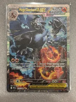 Mega Charizard x EX 125/094 Me02: Phantasmal Flames Holo *Pack Fresh* - Image 2