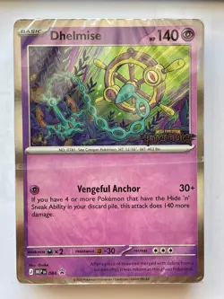 Pokemon TCG Pitch Black Prerelease Stamped Promo Deck - Dhelmise Sealed 40 Cards - Image 1