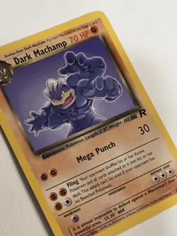 Pokemon Card - Dark Machamp Team Rocket 27/82 Rare - Image 4