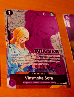 ONE PIECE ENGLISH CARD GAME JUDGE HOLO CARTE SHIRYU OP09-088 EN ** - Image 1
