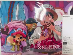 New One Piece Card Official Playmat Whole Cake Island & Promo Nami Japanese - Image 3