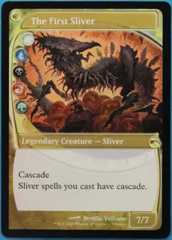 The First Sliver (MagicCon) FOIL Promo NM Mythic Rare CARD (522295) ABUGames - Image 1