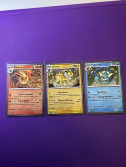 Prismatic Evolutions Poster Promo Cards Bundle Set - Image 1