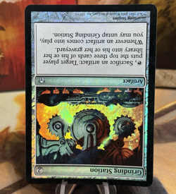 Magic The Gathering Grinding Station Fifth Dawn Artifact Foil Card MTG - Image 2