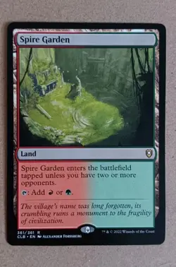 Spire Garden #361, MTG: Commander Legends: Battle for Baldur's Gate, Regular NM - Image 1