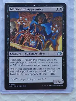 Marionette Apprentice Modern Horizons 3, Magic the Gathering, MTG **NEW** - Image 1