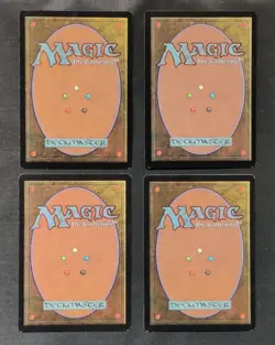MTG Playset 4x Dread of Night Tempest Black uncommon NM/MT Unplayed See Pics - Image 2