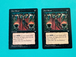 2x - Dark Ritual - Ice Age - MTG - Magic the Gathering - x2 - Image 1