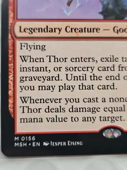 Thor, God of Thunder Marvel Super Heroes, Magic the Gathering, MTG **NEW** - Image 3