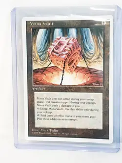Mana Vault MTG Magic the Gathering 4th Edition NM Never Played - Image 1