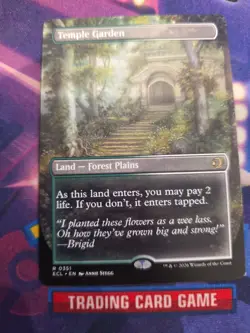 Temple Garden (Borderless) Lorwyn Eclipsed Regular MTG - Image 1