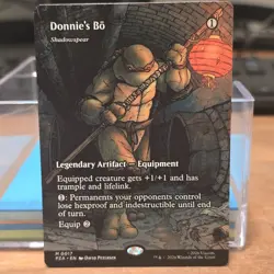 Donnie's Bo - Shadowspear (Borderless) Teenage Mutant Ninja Turtles Non-foil - Image 1