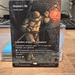Donnie's Bo - Shadowspear (Borderless) Teenage Mutant Ninja Turtles Non-foil - Image 2