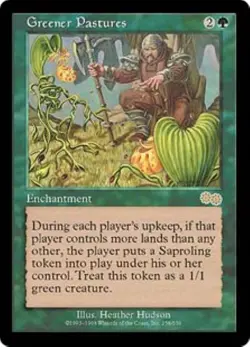 MTG Urza's Saga - Greener Pastures (x2) - Image 1
