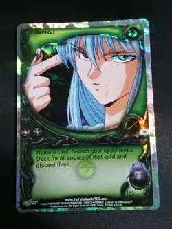 Yu Yu Hakusho TCG CCG Bang! U6 1st Edition Gateway Cloudy Foil Card NM - Image 1