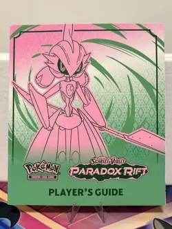 Pokemon TCG Scarlet & Violet Paradox Rift ETB Player Guide Book - Image 1