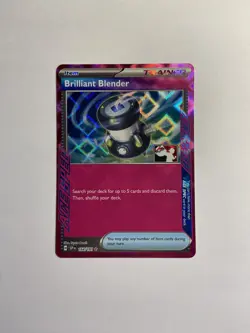 164/191 Brilliant Blender Prize Pack Series Stamped Play Pokemon TCG Ace Spec NM - Image 1