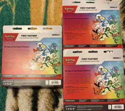 Pokemon First Partner Illustration Collection Series 2 Sealed (3 Boxes) - Image 2