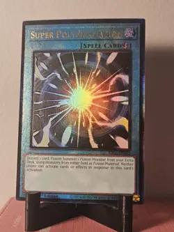 Super Polymerization - RA01-EN053 - Ultimate Rare - NM 1st Ed - Yugioh - Image 1
