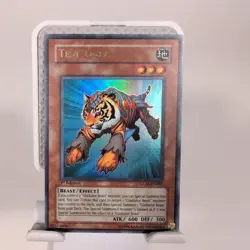 Yugioh Gladiators Assault Test Tiger 1st Edition Ultra Rare GLAS-EN082 NM - Image 1