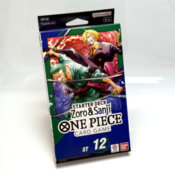 One Piece Card Game ST12 Starter Deck English Bandai Zoro & Sanji Sealed Box New - Image 1