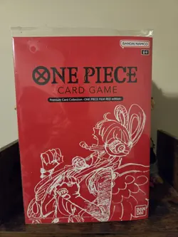 Bandai Namco One Piece Card Game Premium Card Collection FILM RED Box 12ct EN - Image 1