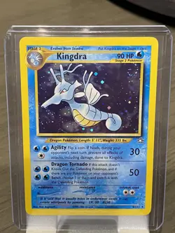 Kingdra 8/111 neo genesis Holo Rare Vintage WoTC TCG Card - NM - Image 3