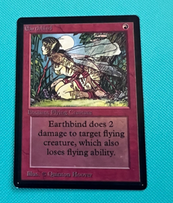 Earthbind - Beta - MTG - Magic the Gathering - LP - Image 1