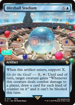 Blitzball Stadium (Extended Art) - Foil - FIC - 111 NM/LP - Image 1