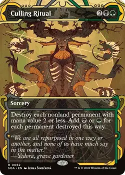 x1 Culling Ritual - Foil R MTG Secrets of Strixhaven: Mystical Archive M/NM, Eng - Image 1