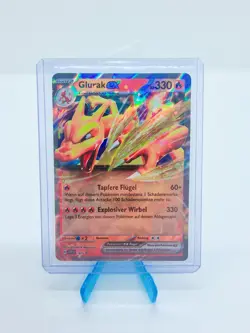 Pokemon Karte Glurak EX SVP 161 Black Star Promo Near Mint Deutsch - Image 1