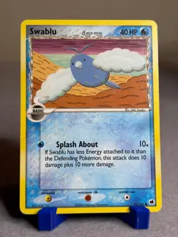 Swablu 65/101 Common Dragon Frontiers Pokemon Moderately Played - Image 1