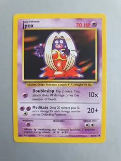 Jynx 31/102 Pokemon TCG Base Set (1999) Uncommon NM - Image 1